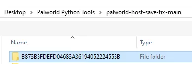 Palworld_PythonSaveFolderBrowse.webp