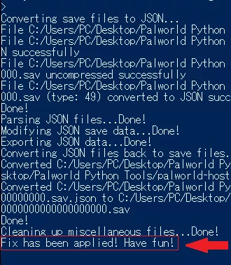 Palworld_PythonFinish.webp