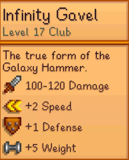 Stardew_InfinityWeapons_GavelStats.webp