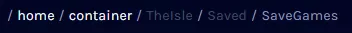 TheIsle_SaveGamesPath.webp