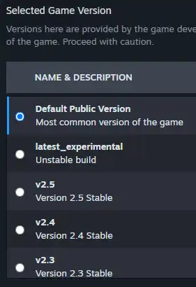 7DTD_SteamSelectedGameVersion.webp