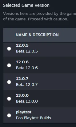 Eco_BetaBranch_SelectedGameVersion.webp