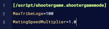 Ark_MaxTribeLogsSpeed.webp