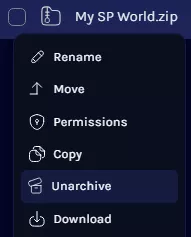 Bedrock_BehaviorPack_Uploaded_WorldUnarchive.webp