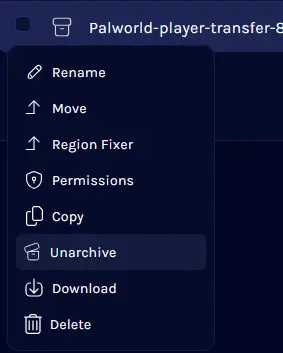 Palworld_UnarchiveMigratedPlayerZip.webp