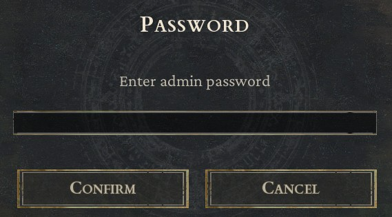 ConanEnhanced_EnterAdminPassword.webp