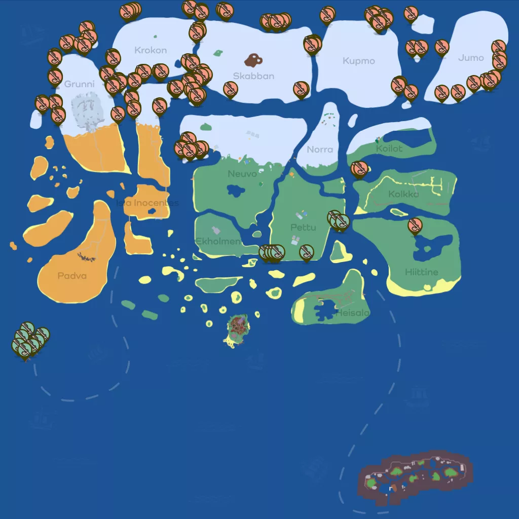 Longvinter – mapa plamiaka