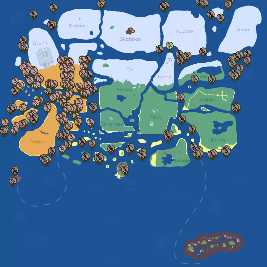 Longvinter – mapa palii arktycznej