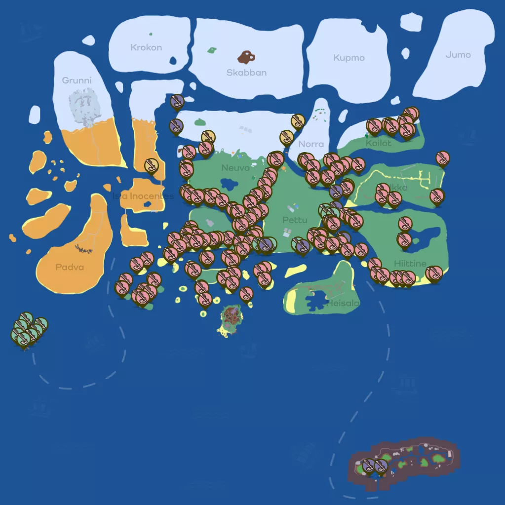 Longvinter 河鲈地图