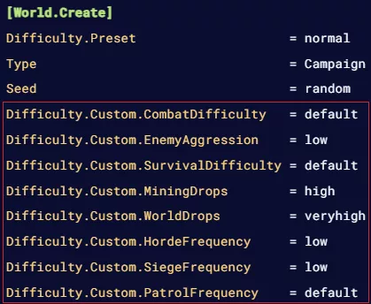 LOTRMoria_DifficultyCustomSetting.webp