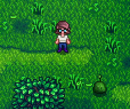 Stardew Valley'de Gizli Orman girişi