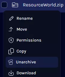Bedrock_AddResourcePack_Unarchive.webp