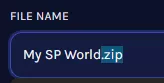 Bedrock_CustomWorld_RenameZip.webp