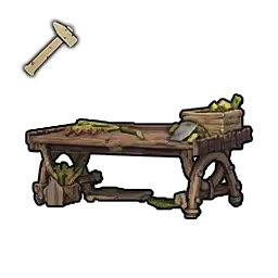 Établi de la station d’artisanat Windrose