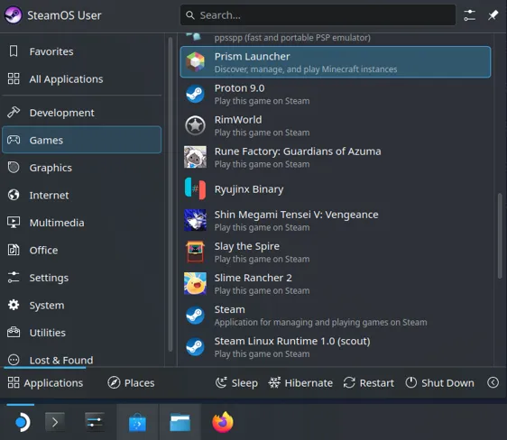 Minecraft_SteamDeckModpacks_GamesPrismLauncher.webp