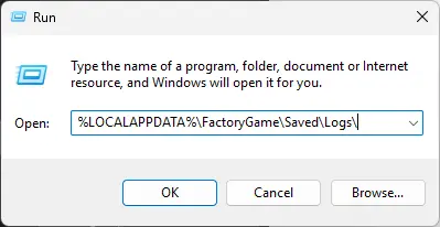 Satisfactory_RunLogsDir.webp