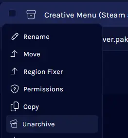 Palworld_UnarchiveCreativeMenu.webp